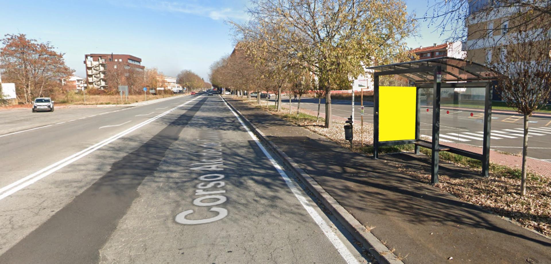 Impianto PENSILINA a Cuneo, in zona Lidl