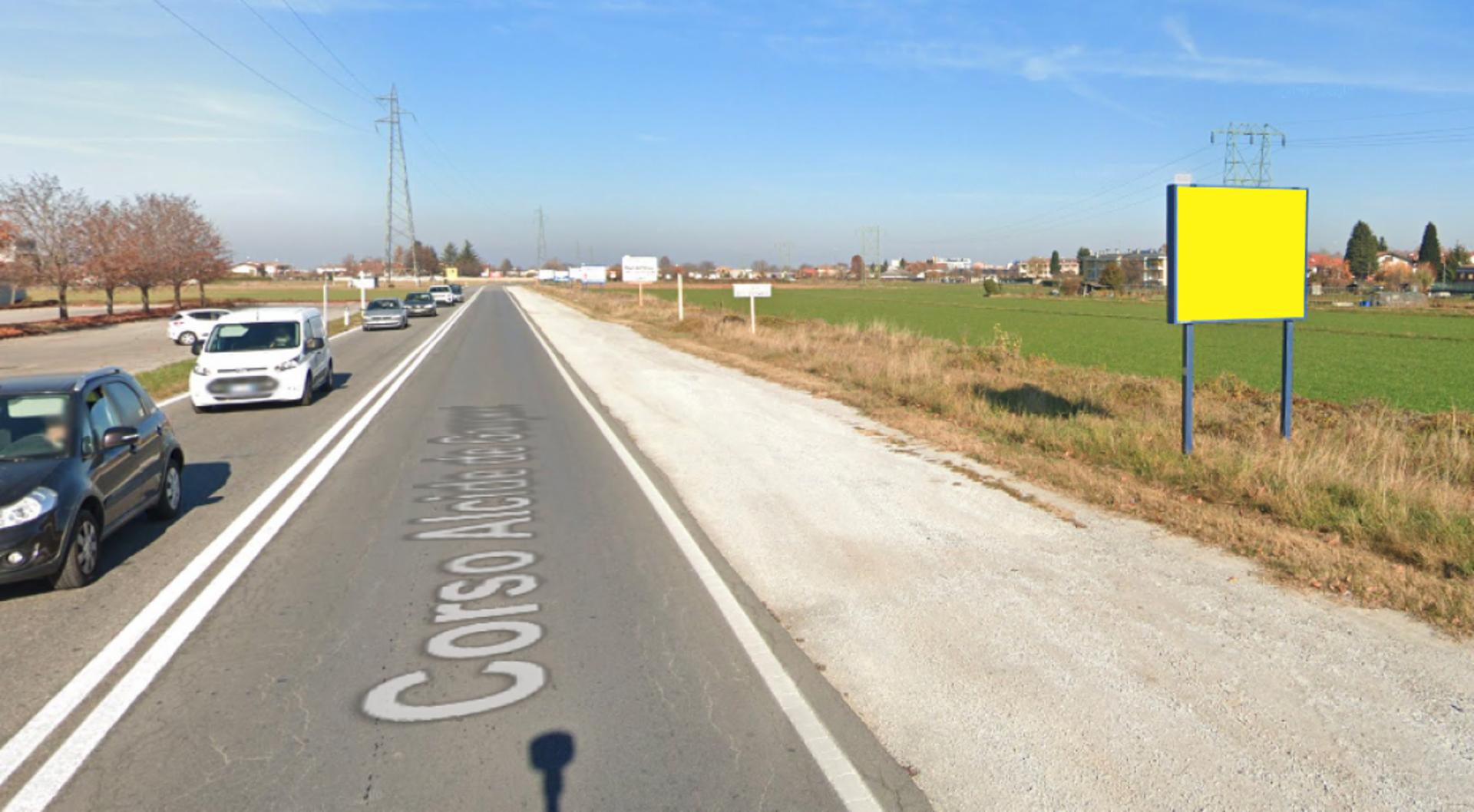 Impianto CARTELLONISTICA a Cuneo, in zona Da Valter e Fulvio