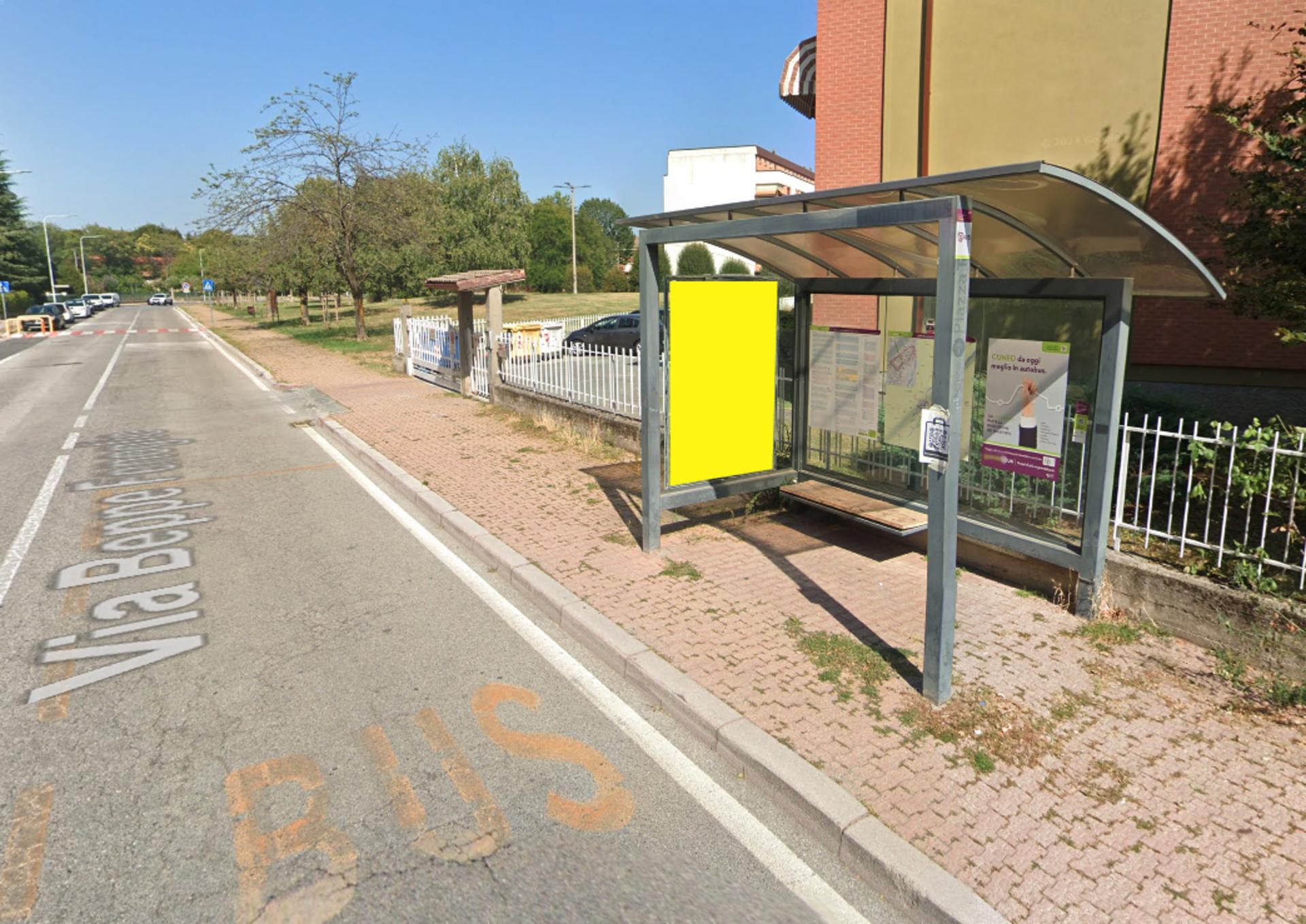 Impianto PENSILINA a Cuneo, in zona Centro Commerciale Cuneo Due