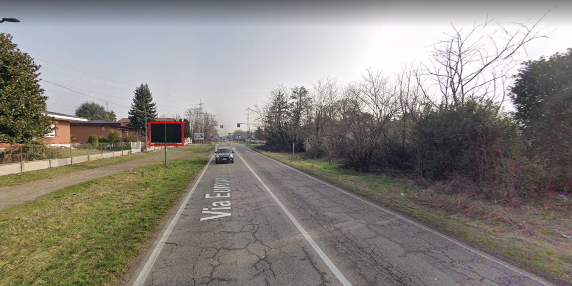 Impianto a VIALE EUROPA km 4 + 482 S.P 12 Prov.  Busto Garolfo