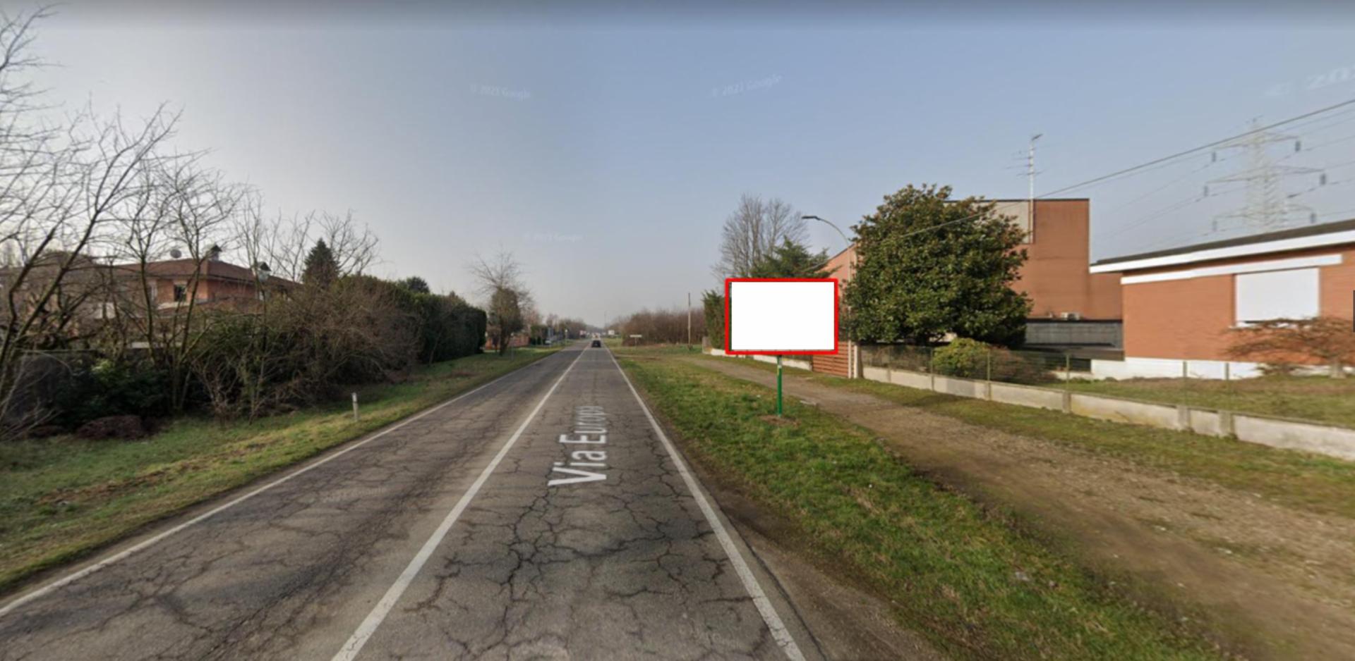 Impianto CARTELLONISTICA a Busto Garolfo, in zona La piscinetta