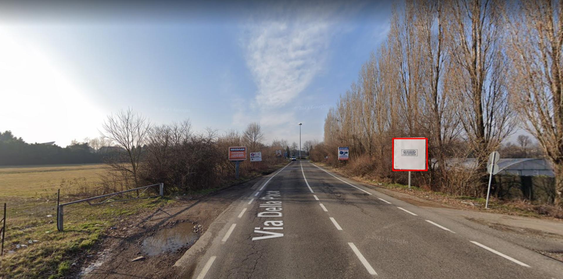 Impianto CARTELLONISTICA a Castellanza, in zona Punta Renas