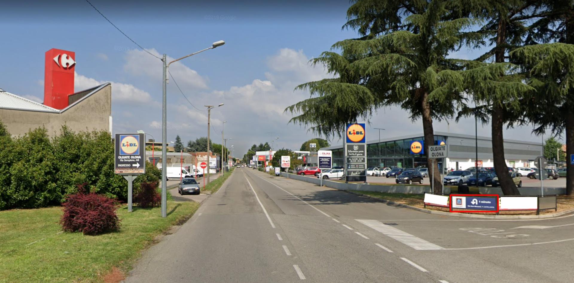 Impianto a STRADA STATALE 33 SEMPIONE ANG VIA FERRINI  Olgiate Olona