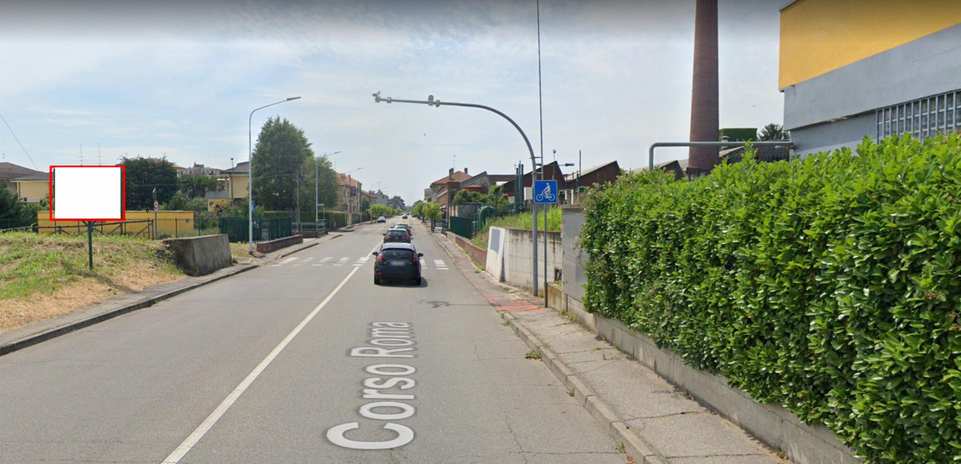 Impianto CARTELLONISTICA a Trecate, in zona Max Factory