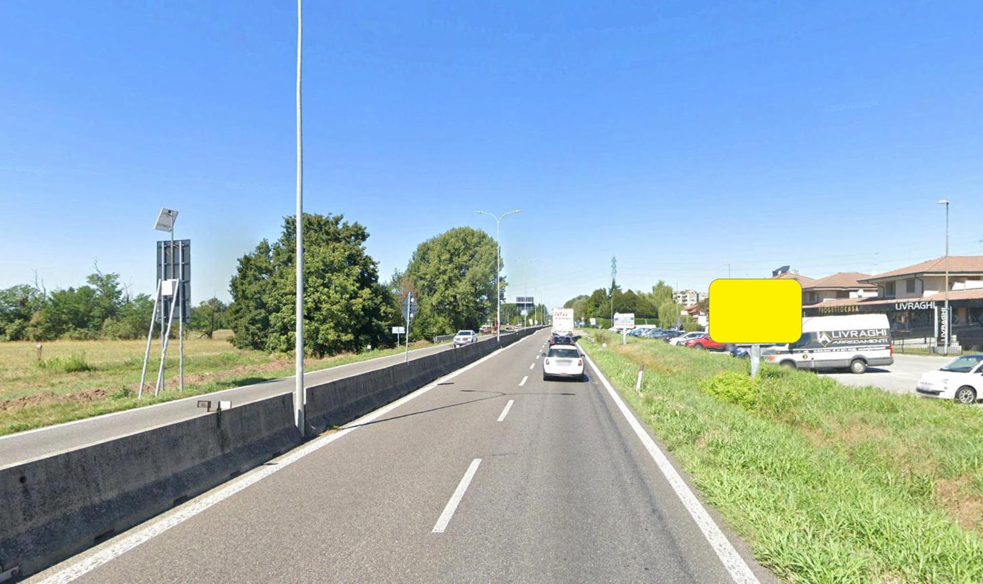 Impianto a SS 9 Km 296+497 lato dx  Lodi