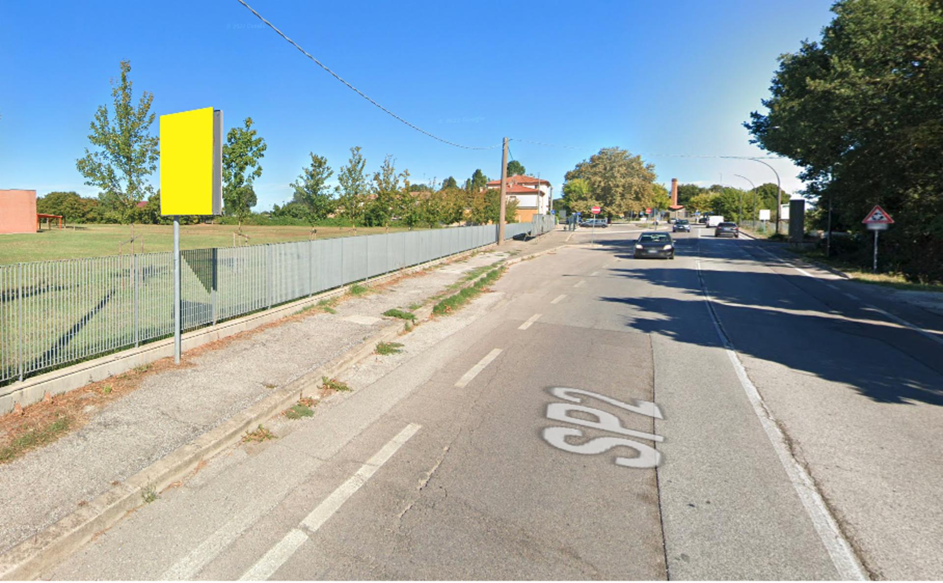 Impianto CARTELLONISTICA a Forlì, in zona Caffè Suonato