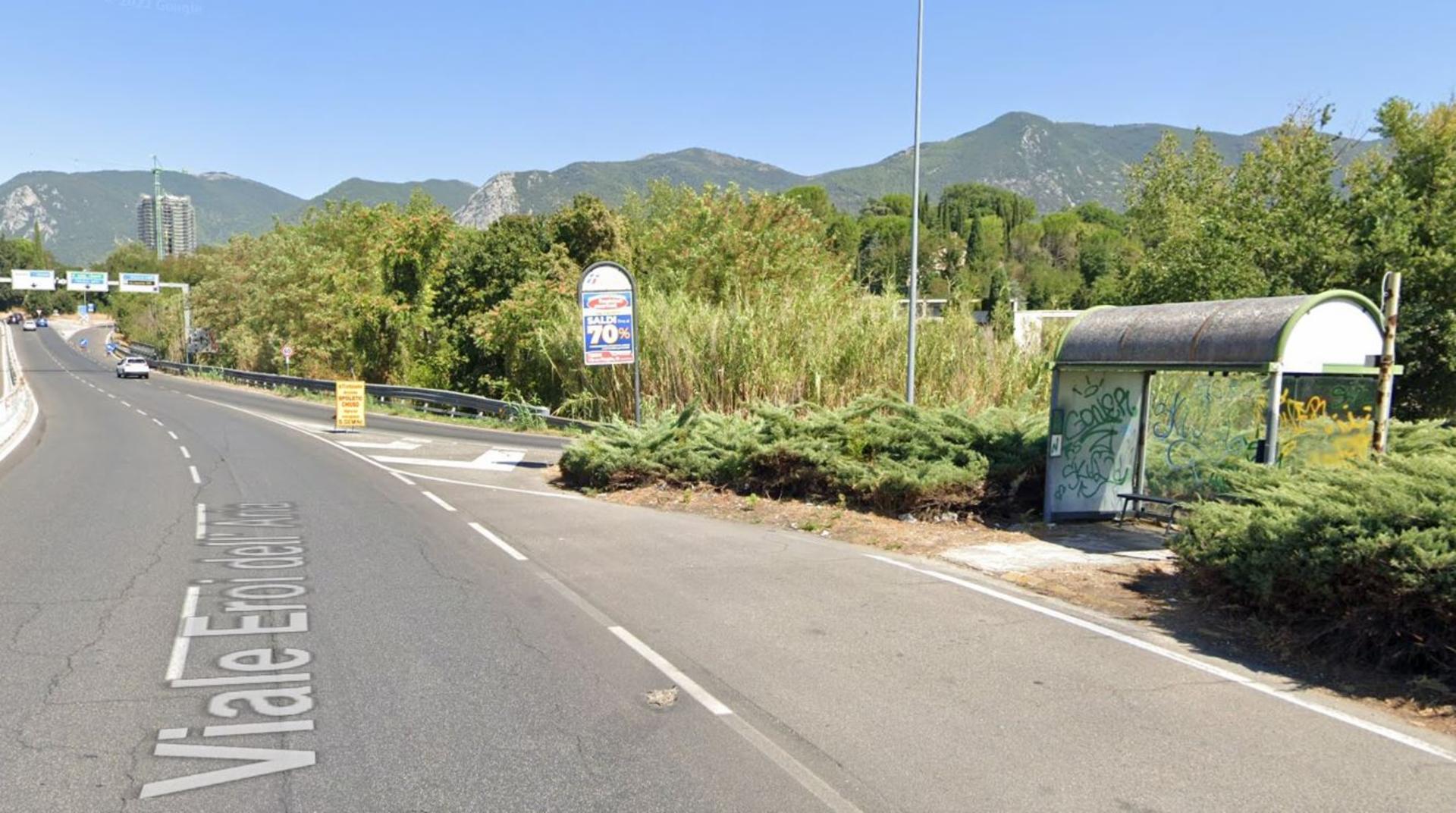 Impianto PENSILINA a Terni, in zona MediaWorld