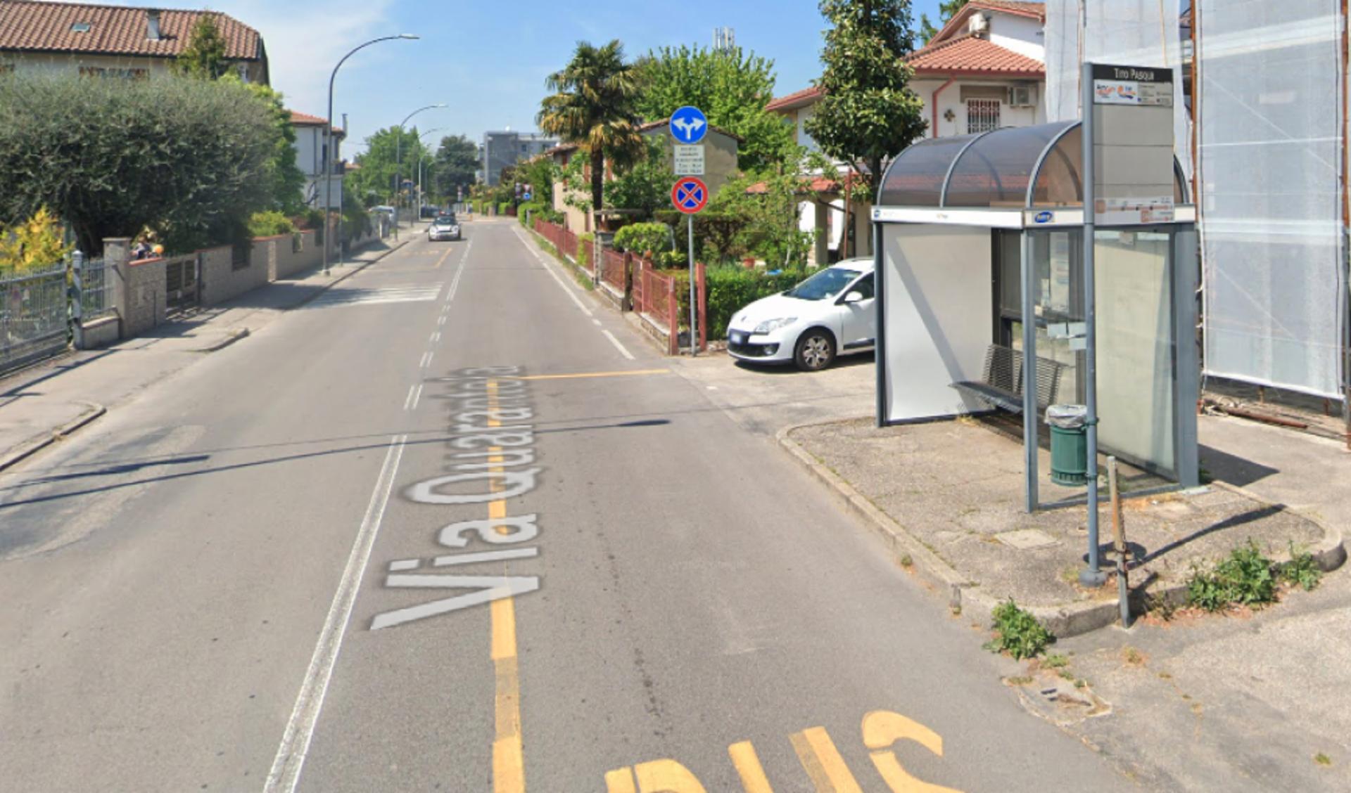 Impianto PENSILINA a Forlì, in zona Valentini