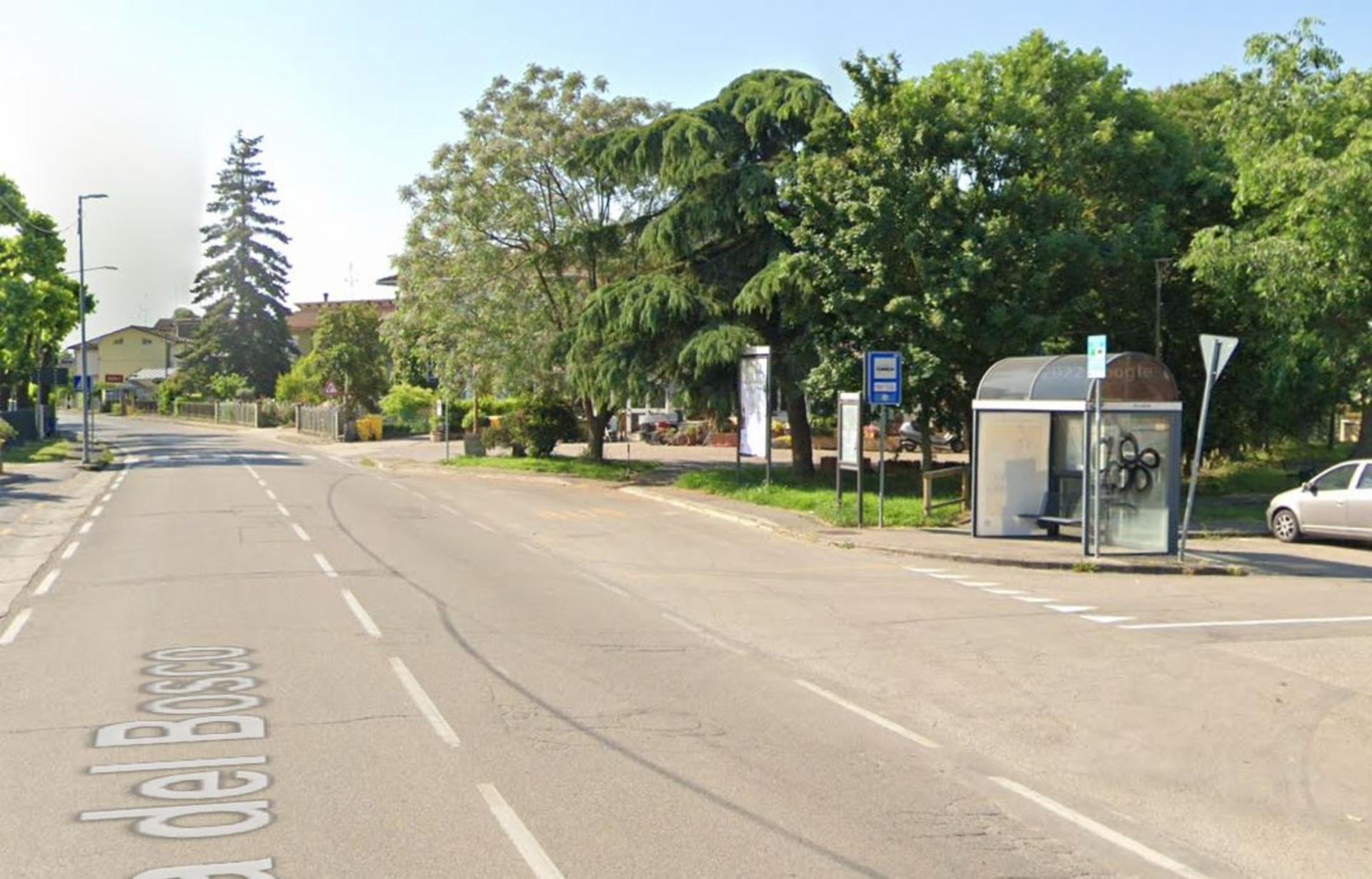 Impianto PENSILINA a Forlì, in zona Farmacia San Leonardo