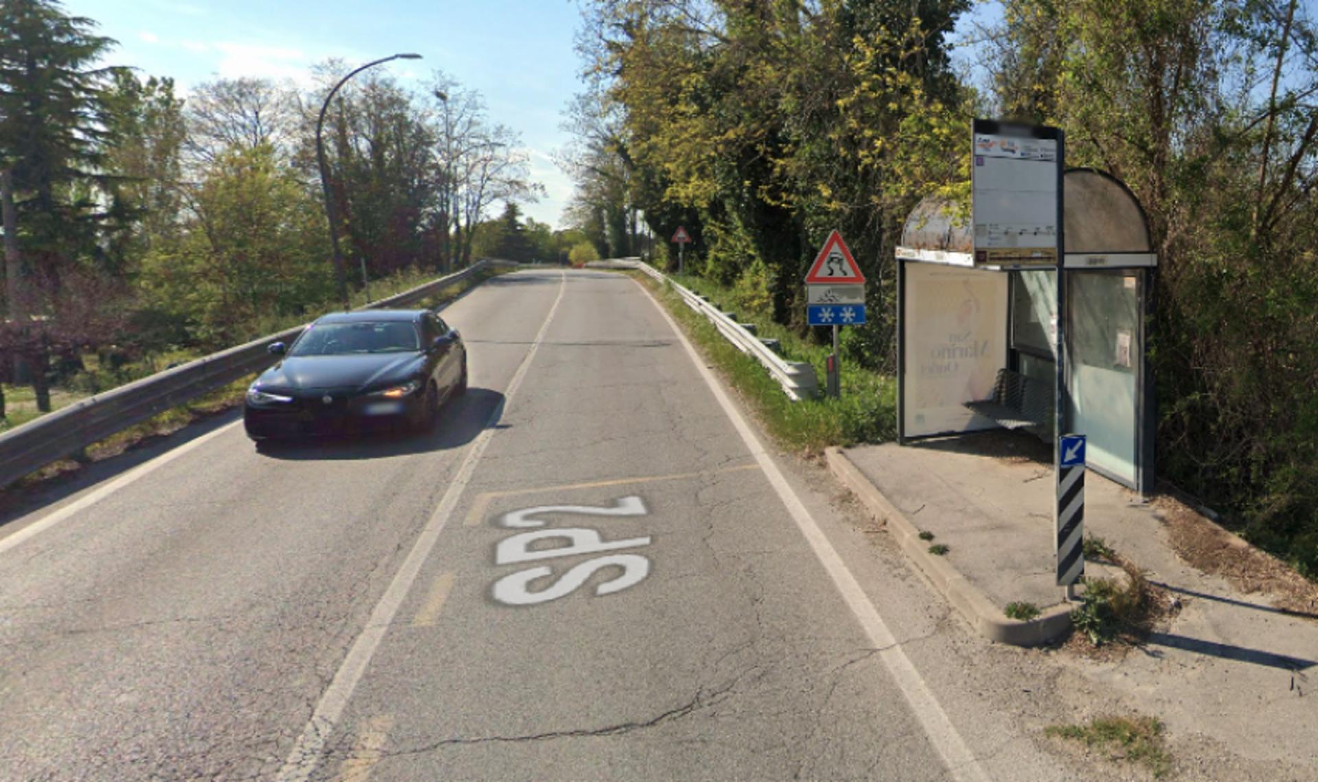 Impianto PENSILINA a Forlì, in zona Q8