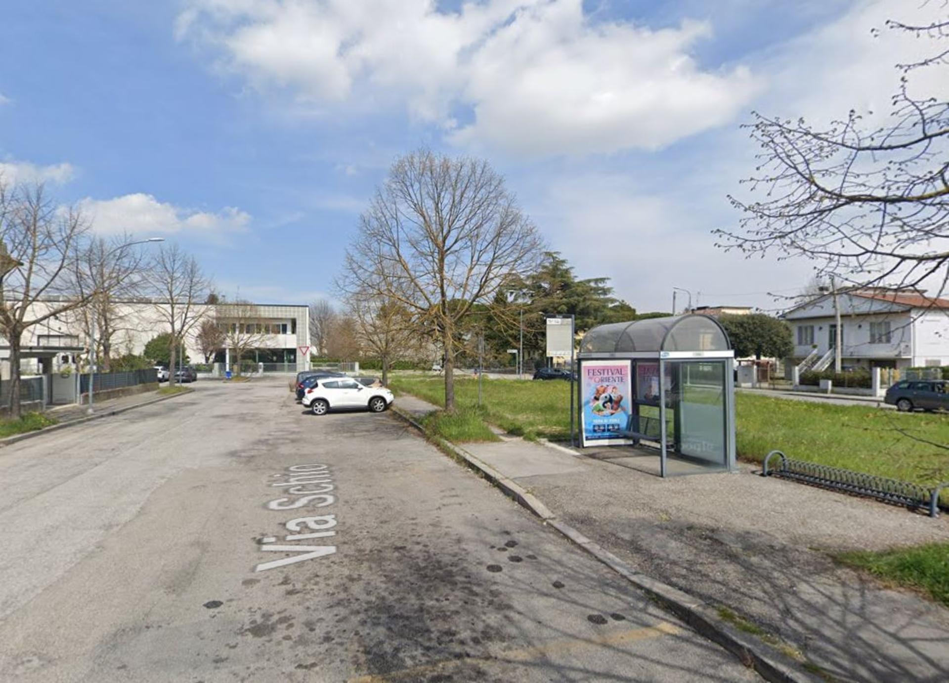 Impianto PENSILINA a Forlì, in zona Parco Ragazzi del 1899
