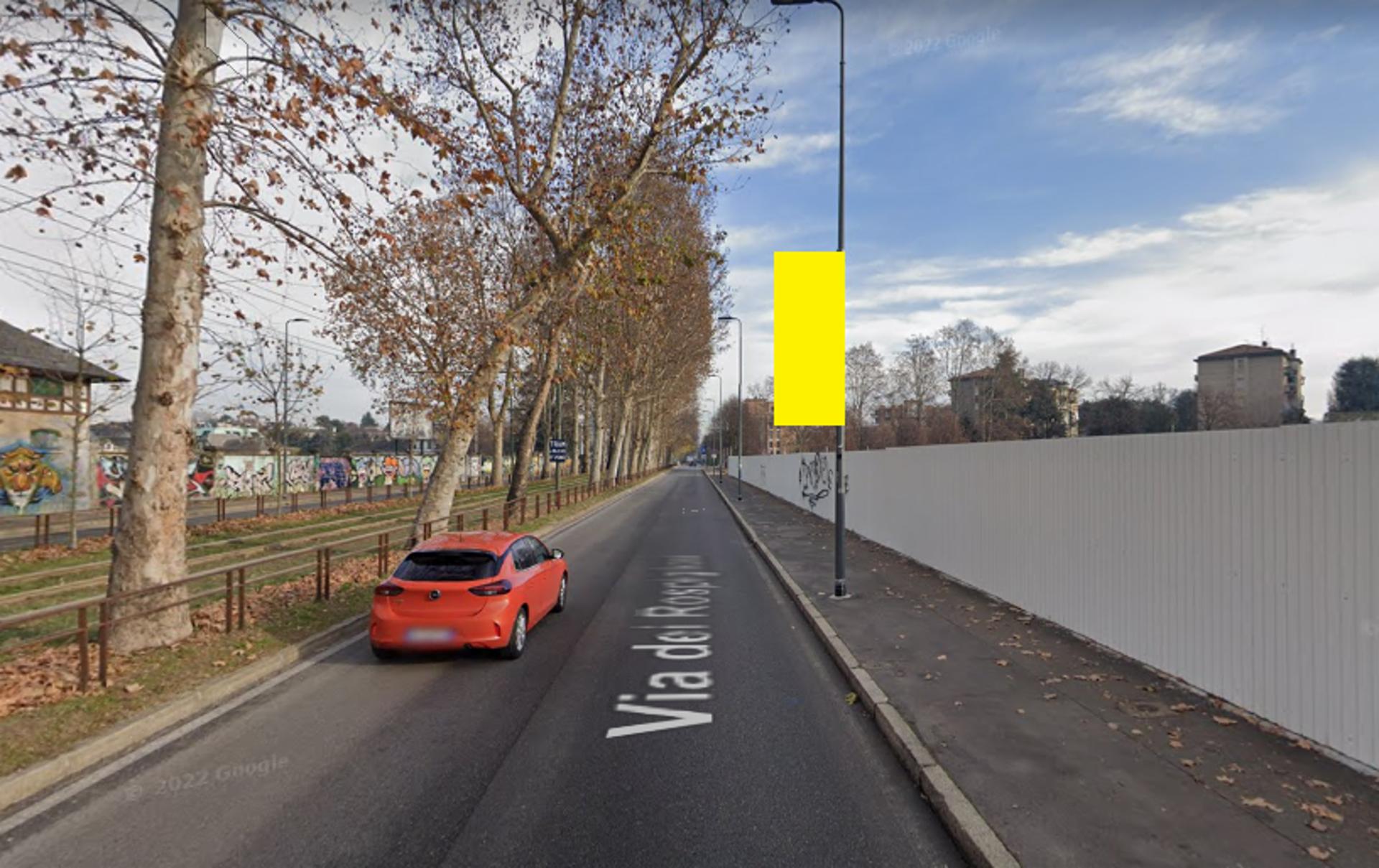 Impianto VERTICAL BANNER a Milano, in zona All Beer