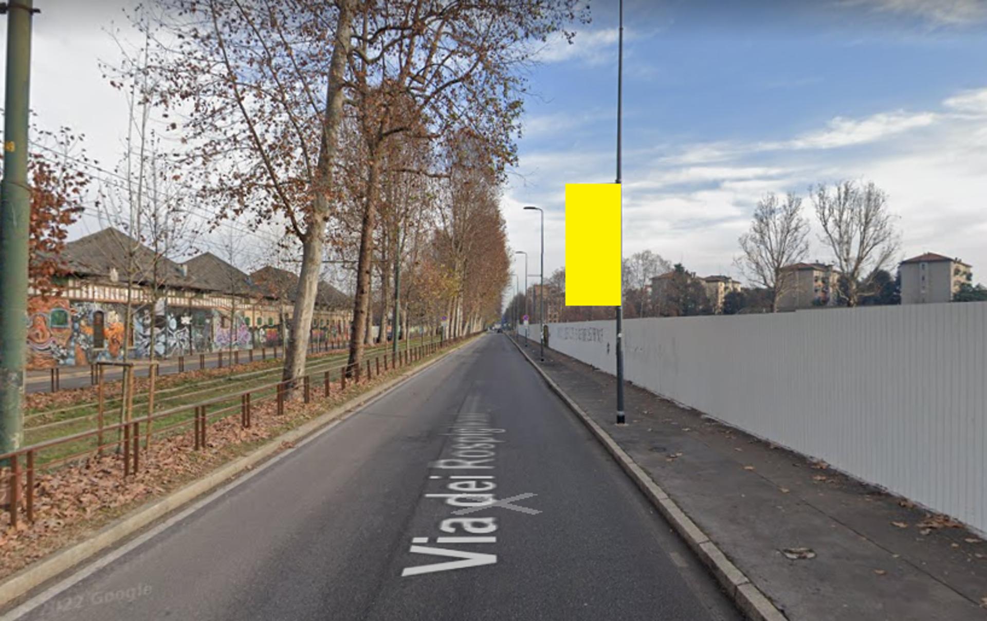 Impianto VERTICAL BANNER a Milano, in zona All Beer