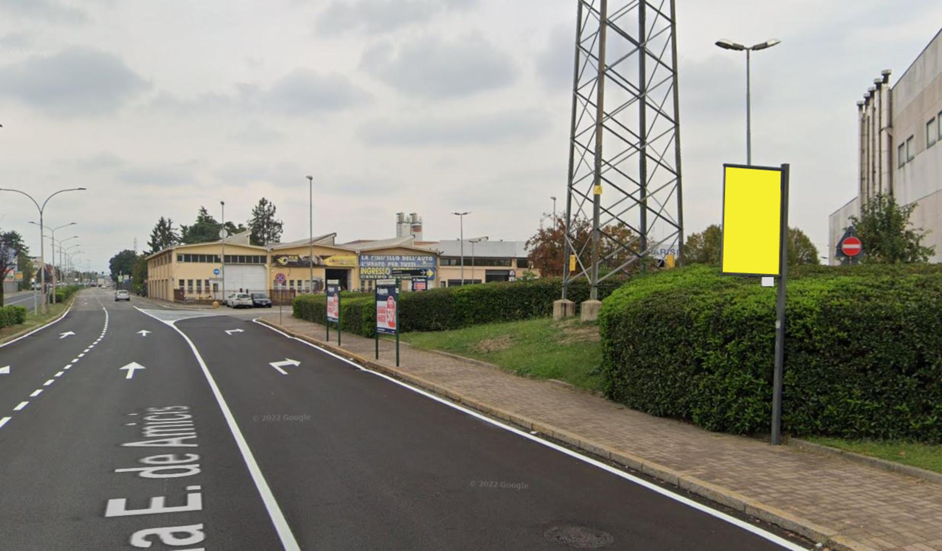 Impianto CARTELLONISTICA a Cinisello Balsamo, in zona A modo mio