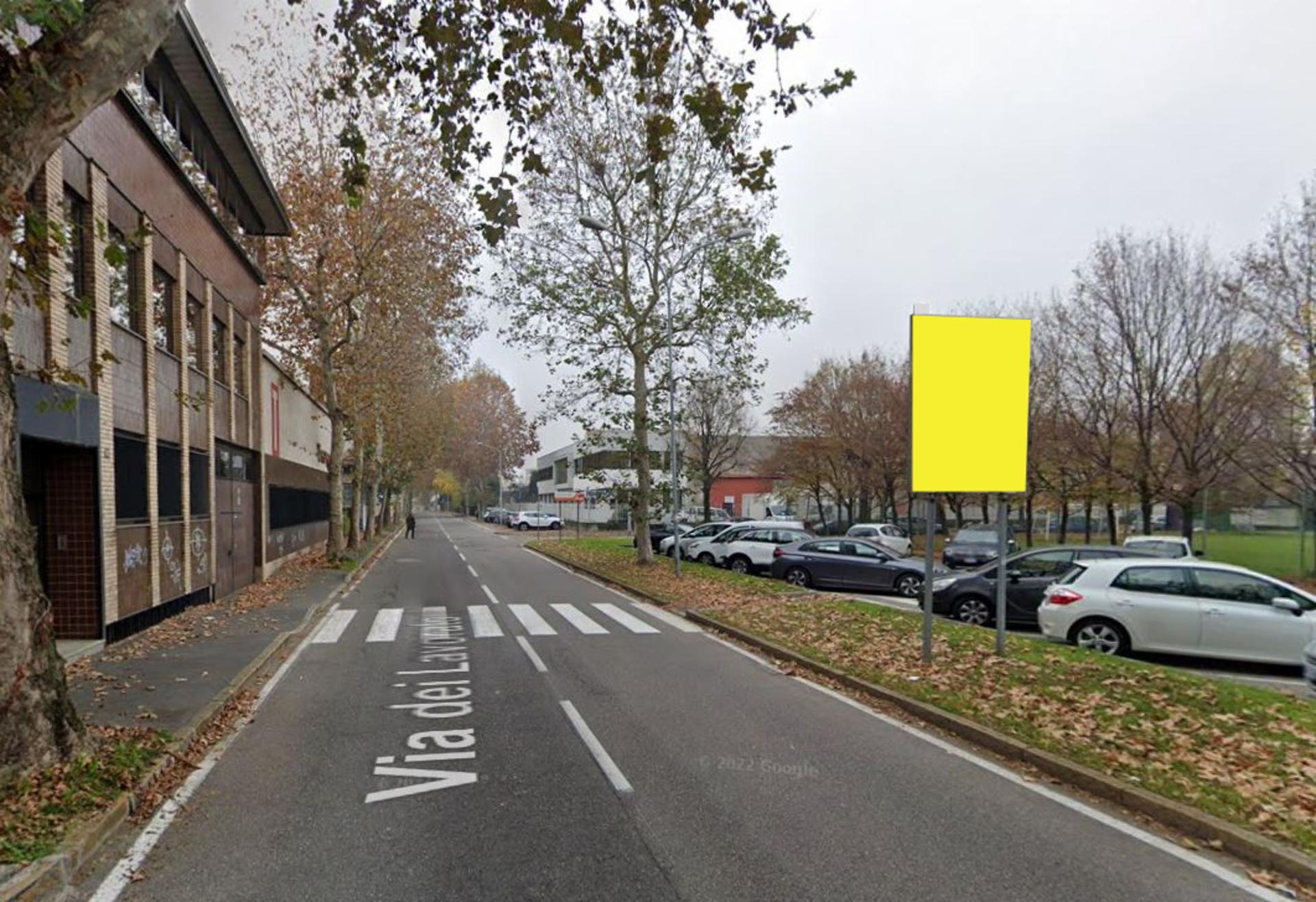 Impianto CARTELLONISTICA a Cinisello Balsamo, in zona Mivida