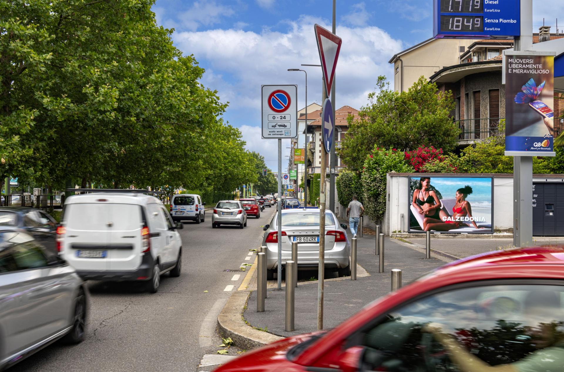 Impianto a PIAZZA TRIPOLI_CIRCONVALLAZIONE/VIA SARDEGNA  Milano