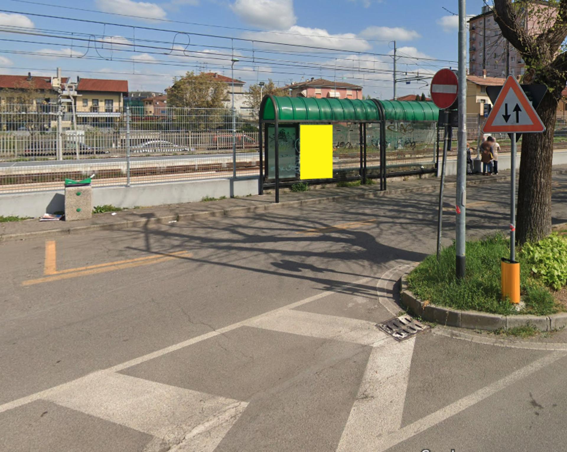 Impianto PENSILINA a Romano di Lombardia, in zona Barangolo