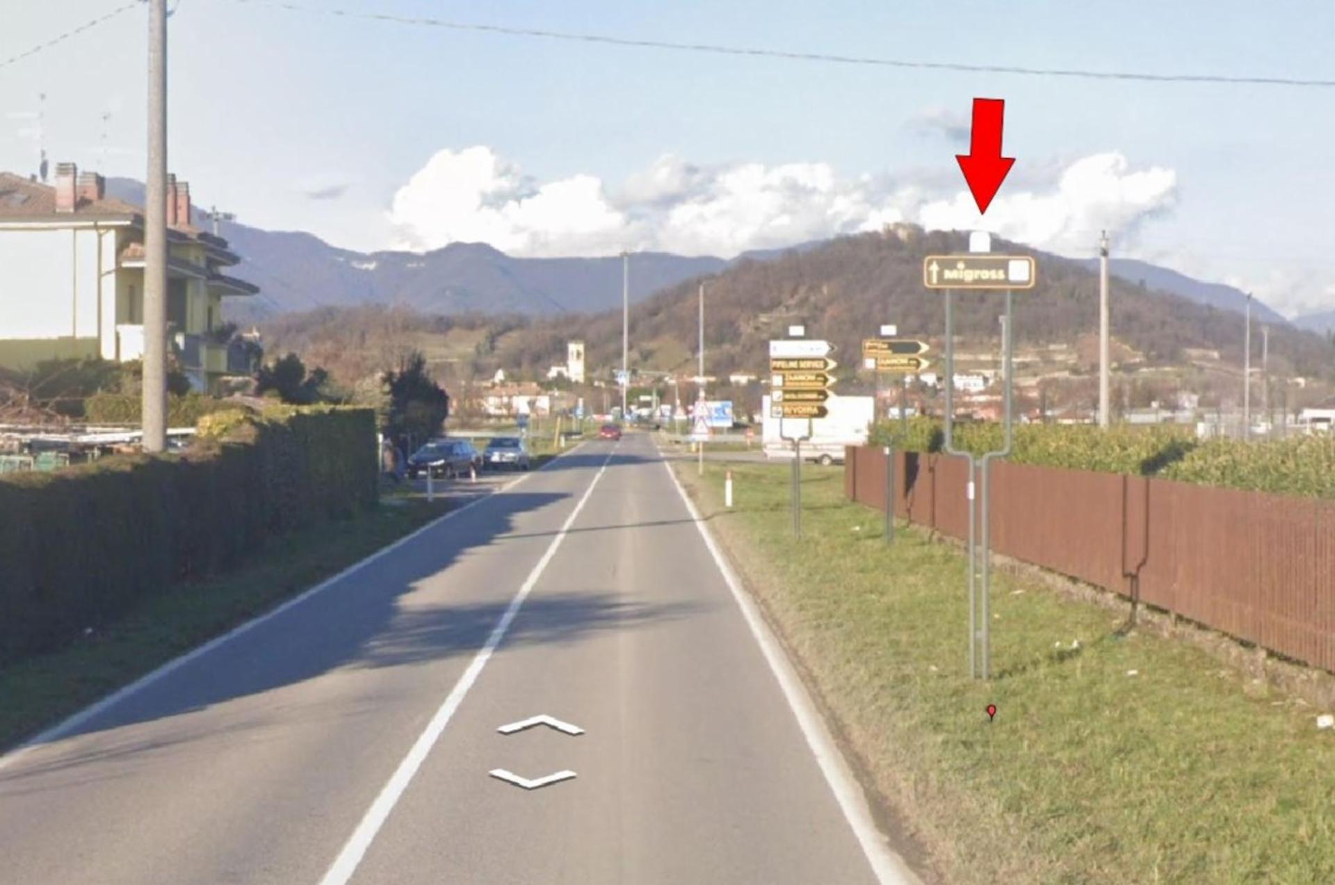 Impianto a S.P. 92 Km. 1+110/sx  Bagnatica