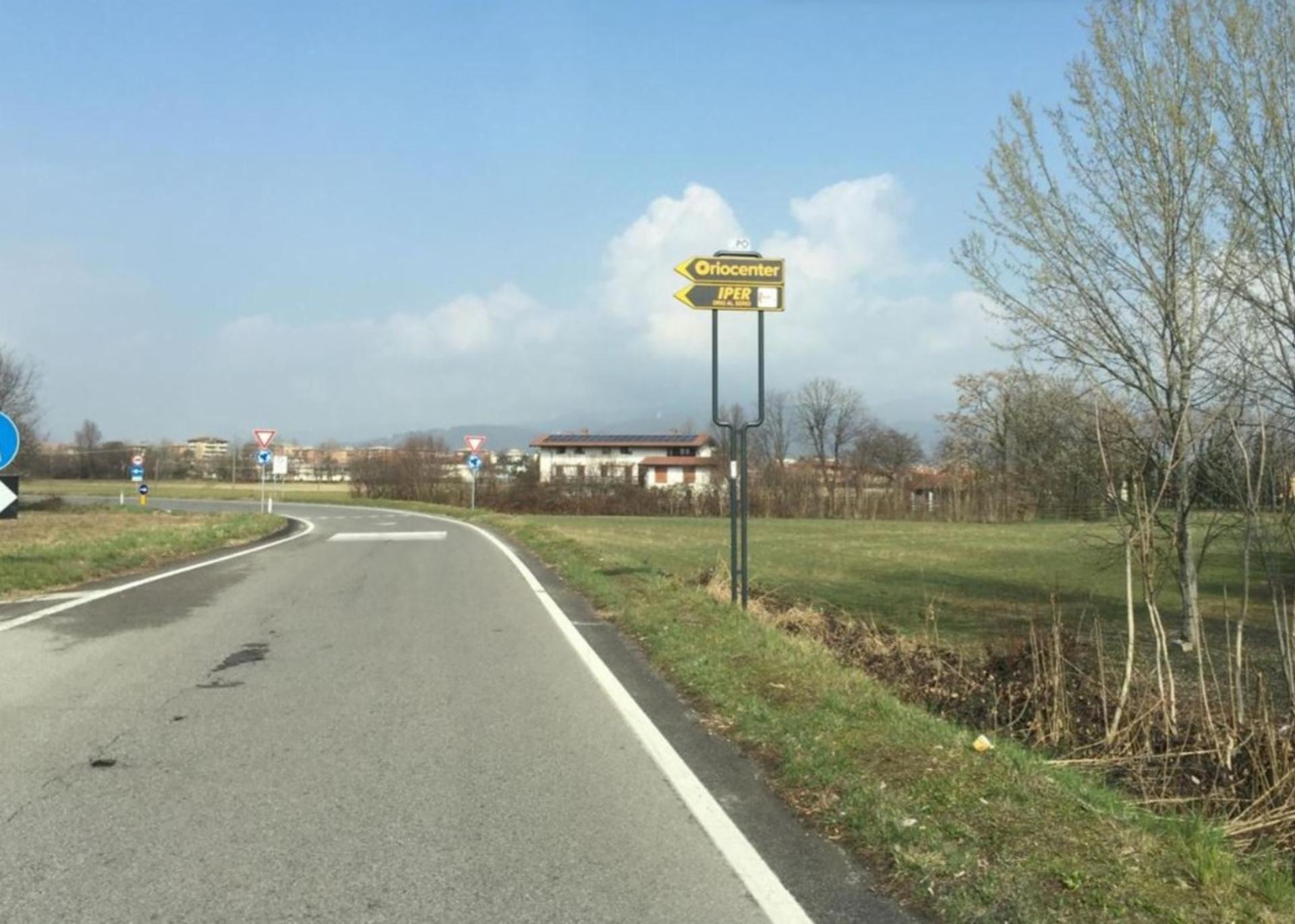 Impianto a S.P. 117 Km. 2+127/sx  Seriate