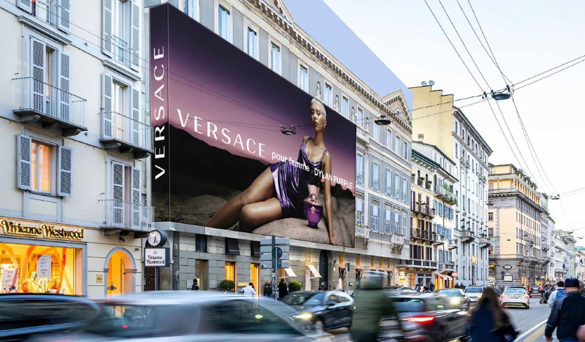 Impianto MAXI AFFISSIONE a Milano, in zona Chiesa di San Pietro Celestino