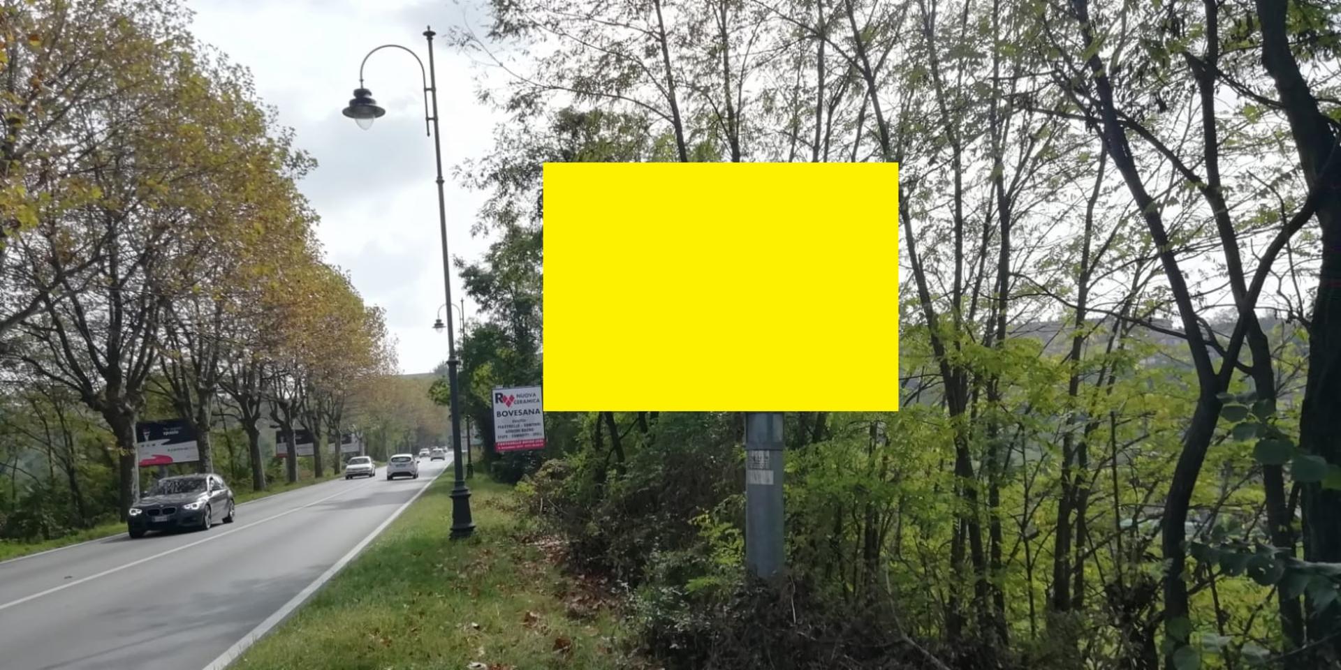 Impianto POSTER a Cuneo, in zona Il ninfeo