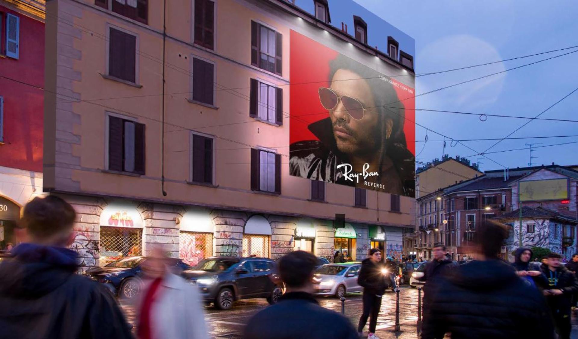 Impianto MAXI AFFISSIONE a Milano, in zona The FisherMan Pasta Fresca
