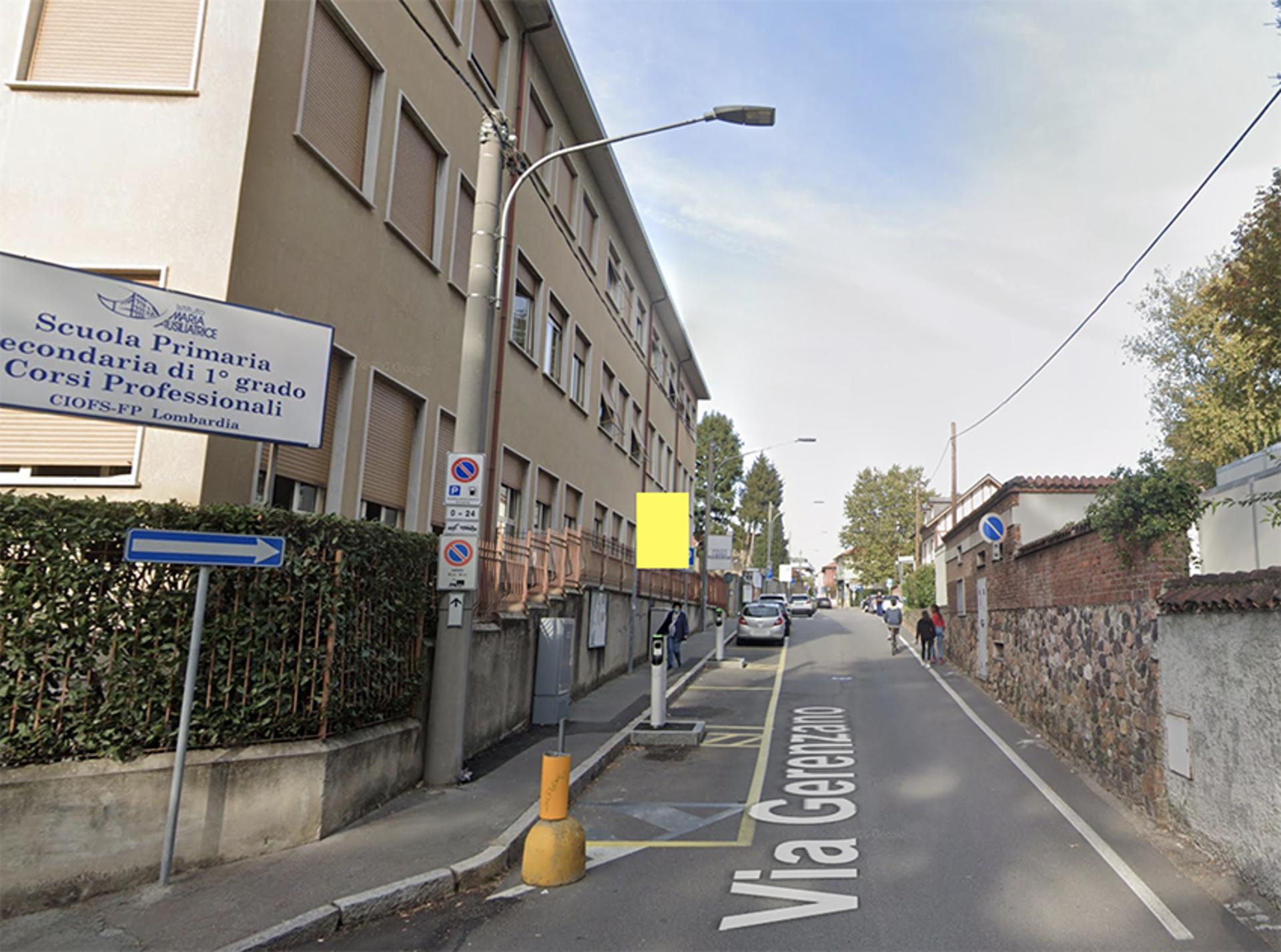Impianto CARTELLONISTICA a Castellanza, in zona Corte del Ciliegio