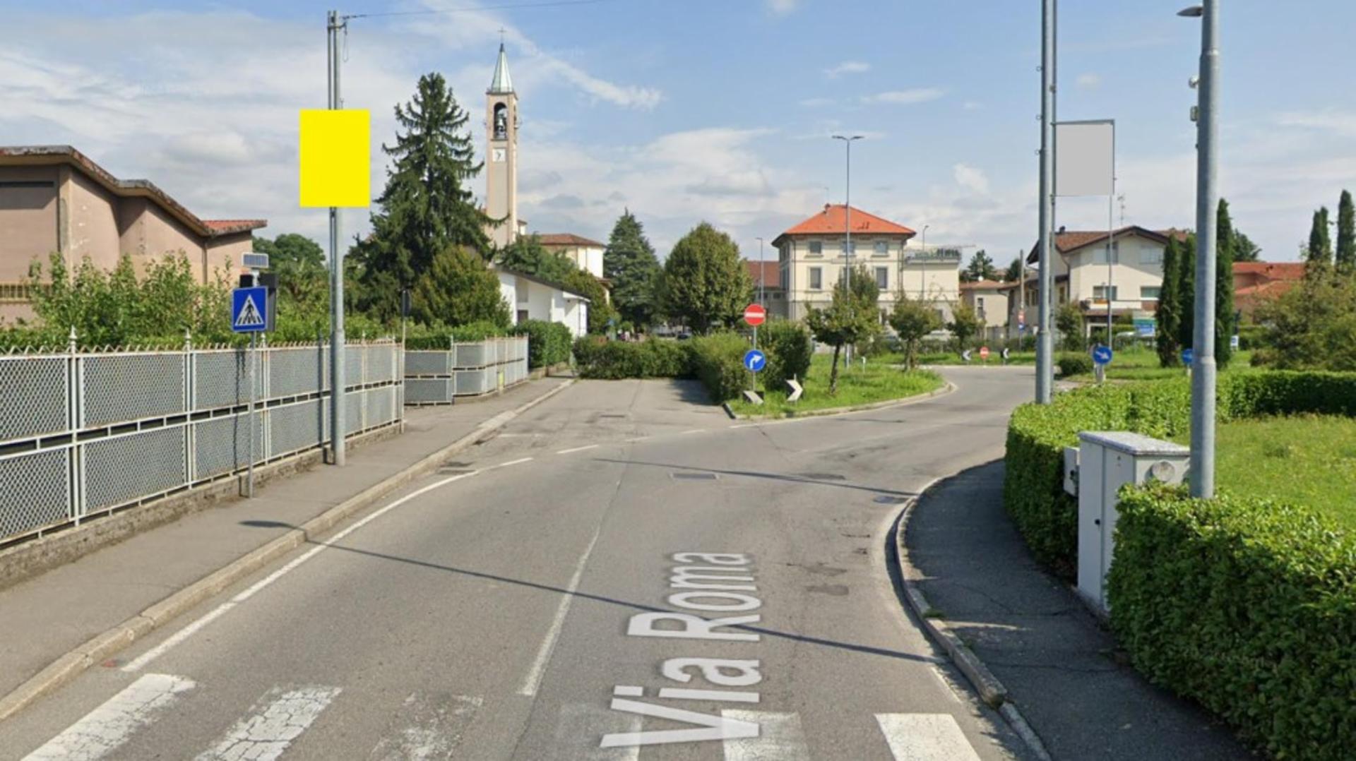 Impianto TARGA PALO a Capriate San Gervasio, in zona Da Walter