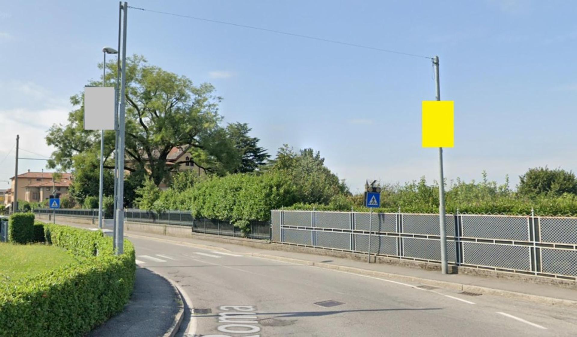Impianto TARGA PALO a Capriate San Gervasio, in zona Da Walter