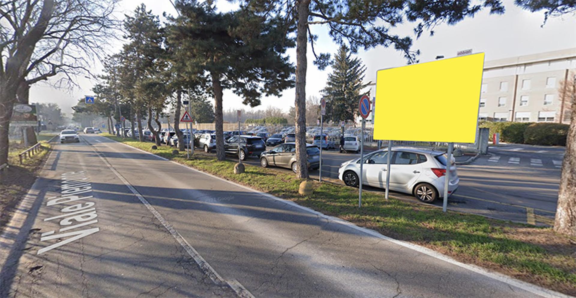 Impianto CARTELLONISTICA a Castellanza, in zona Piscina Bustese Nuoto