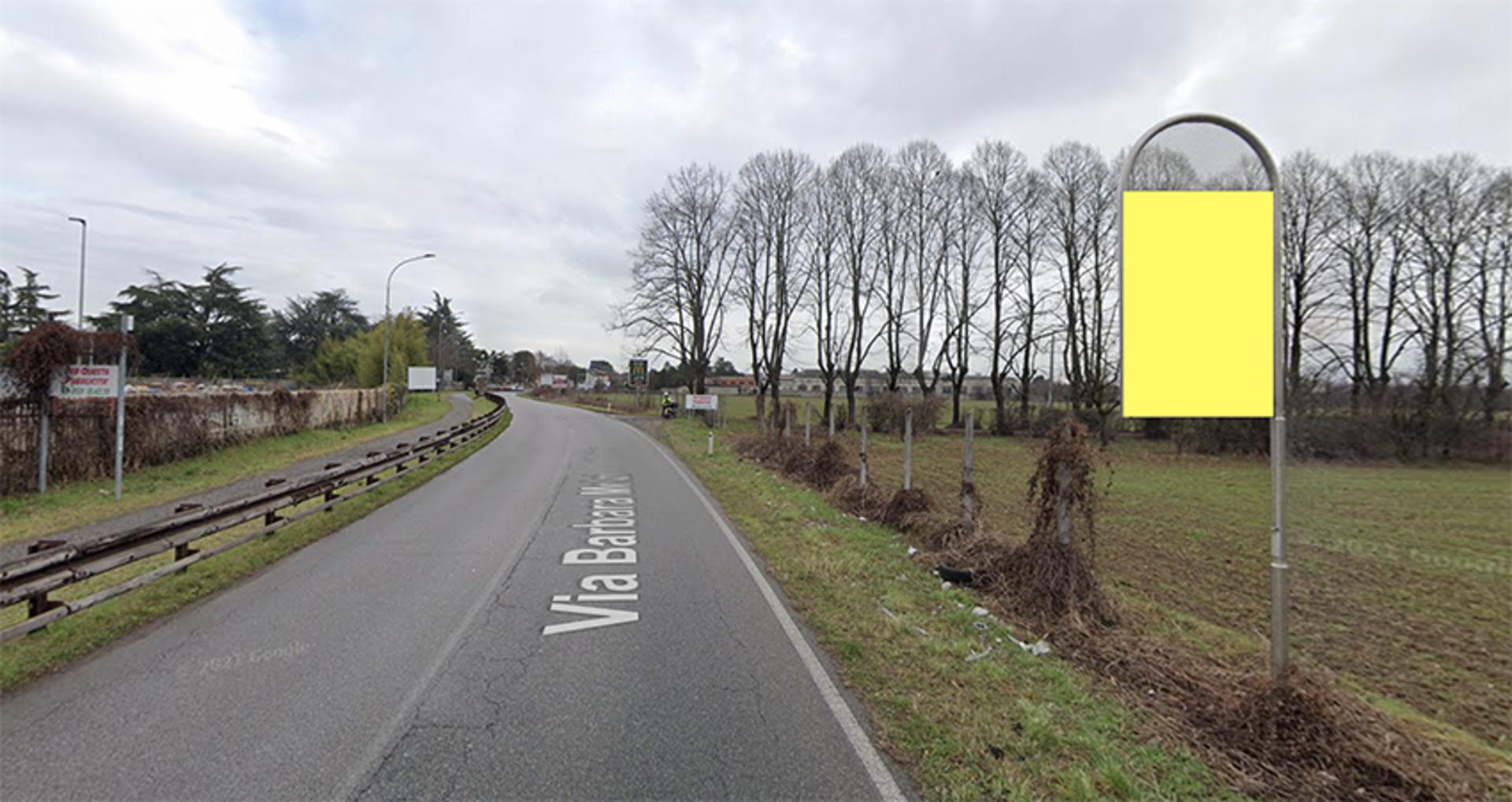 Impianto CARTELLONISTICA a Cerro Maggiore, in zona Calavera