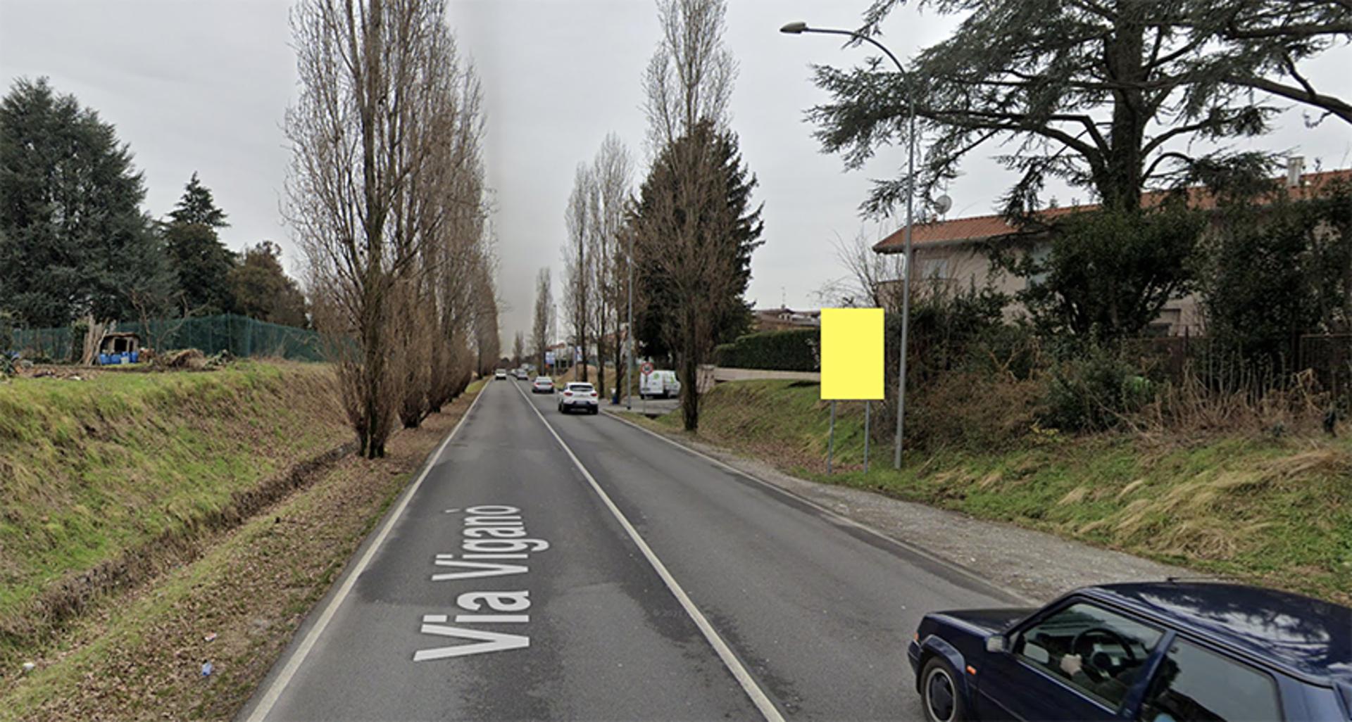 Impianto CARTELLONISTICA a Giussano, in zona Fermes Chi