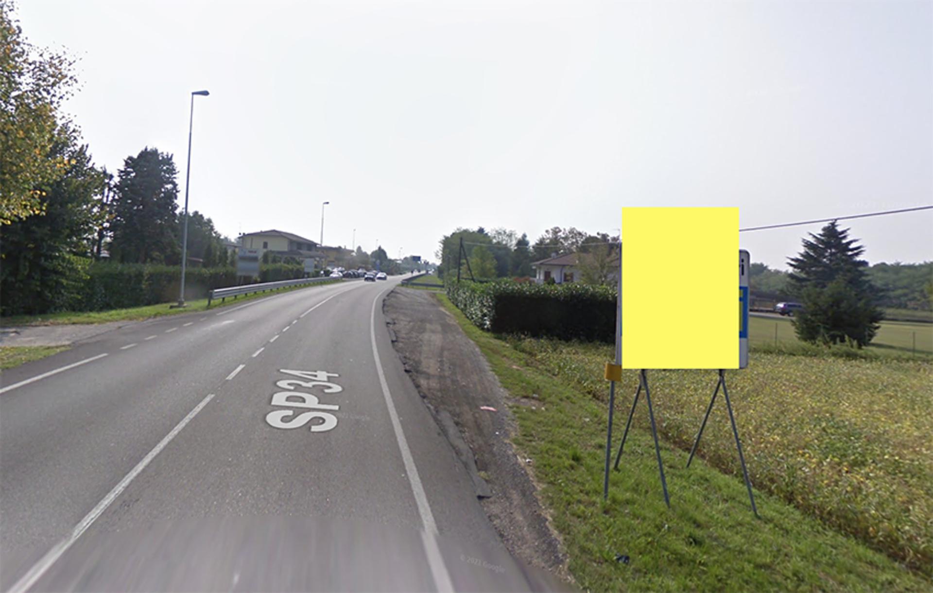 Impianto CARTELLONISTICA a Inveruno, in zona Farmacia Dottor Lupo