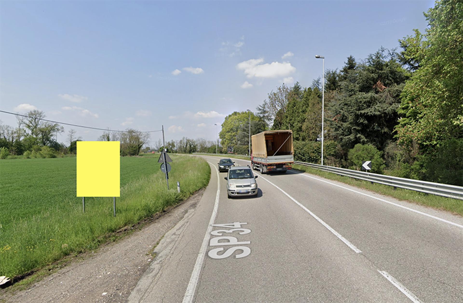 Impianto CARTELLONISTICA a Inveruno, in zona Farmacia Dottor Lupo