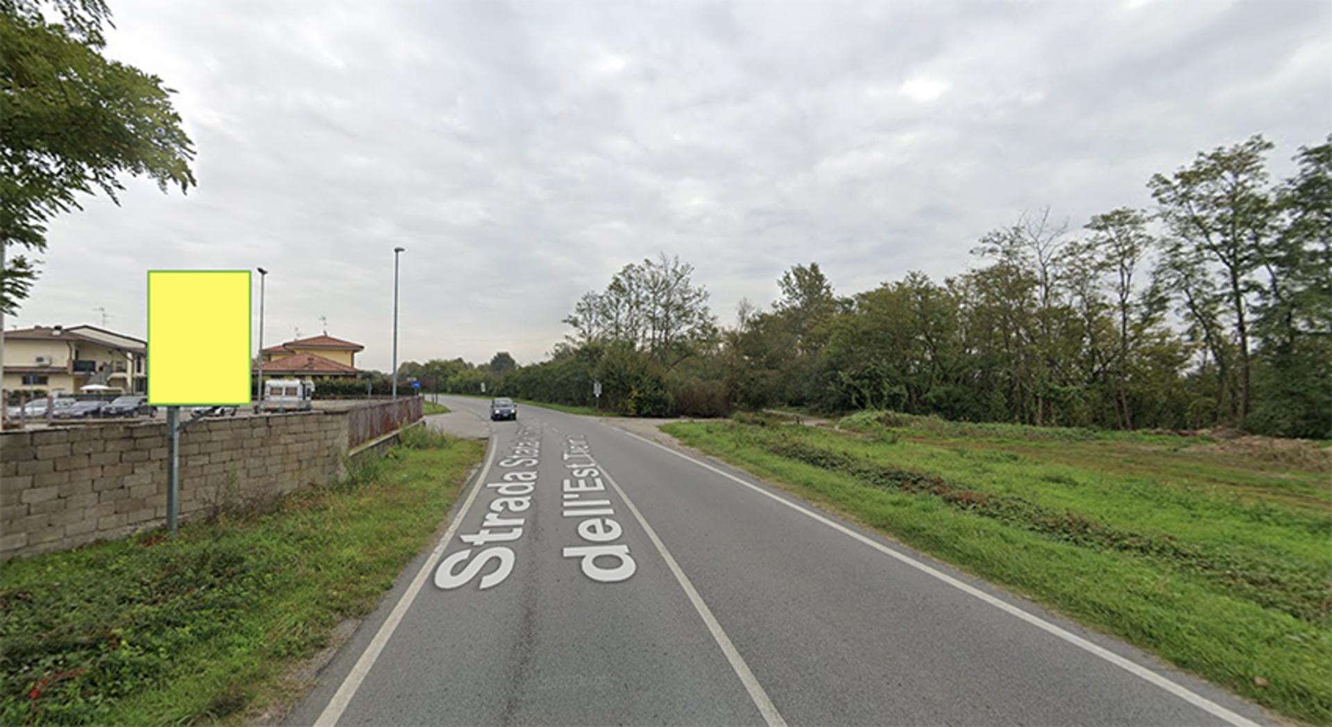 Impianto CARTELLONISTICA a Motta Visconti, in zona Pizzeria da asporto