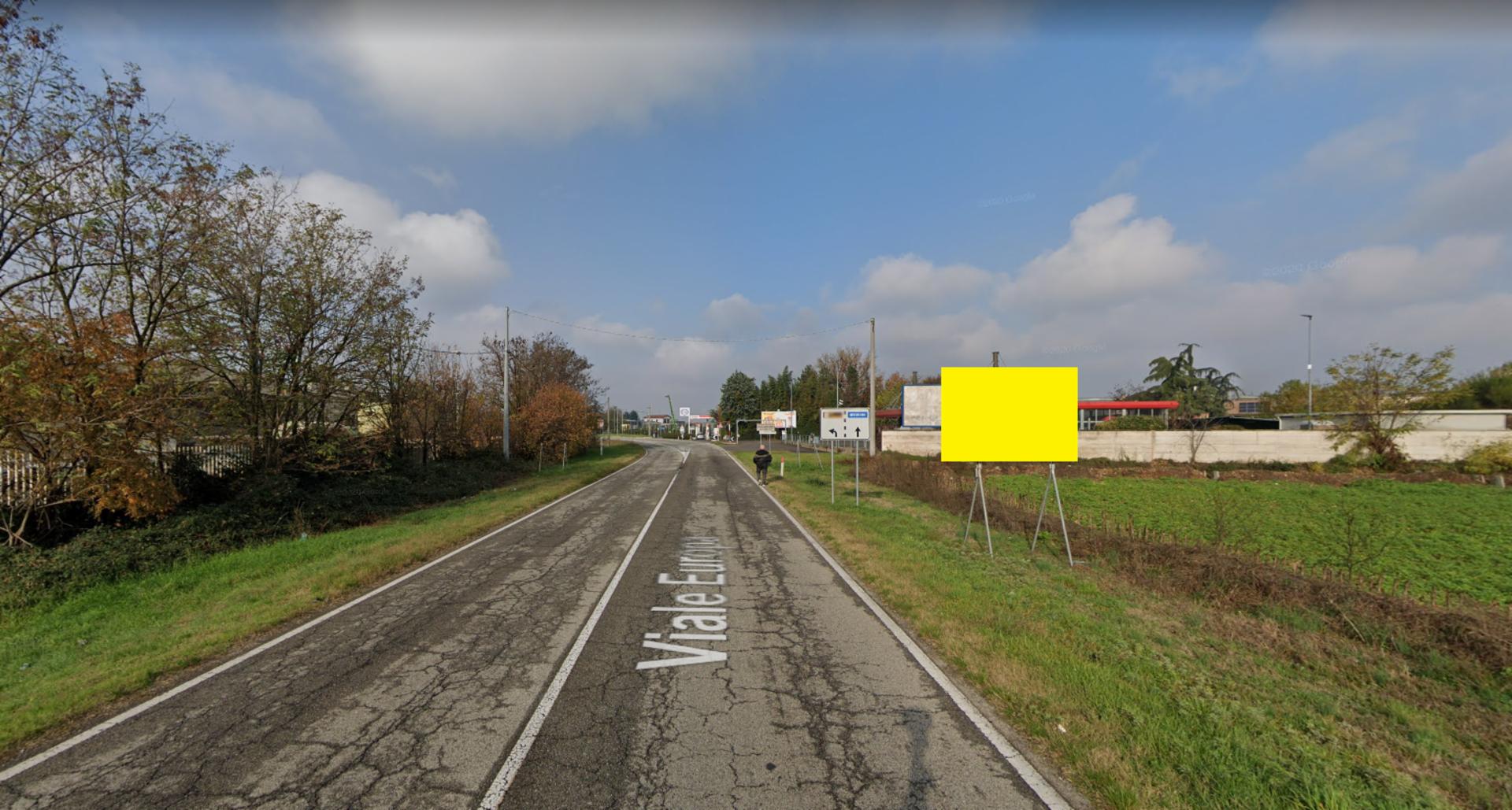Impianto CARTELLONISTICA a Ossona, in zona Chiesa parrocchiale di Santa Maria Nascente