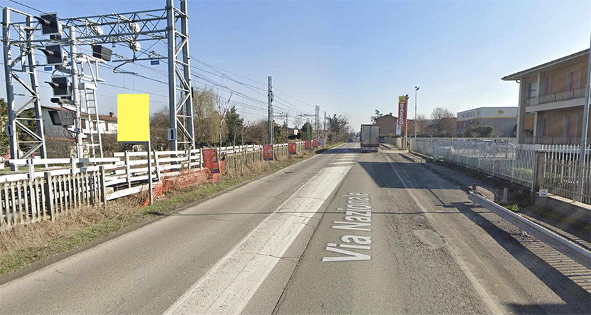 Impianto CARTELLONISTICA a Stradella, in zona Basko