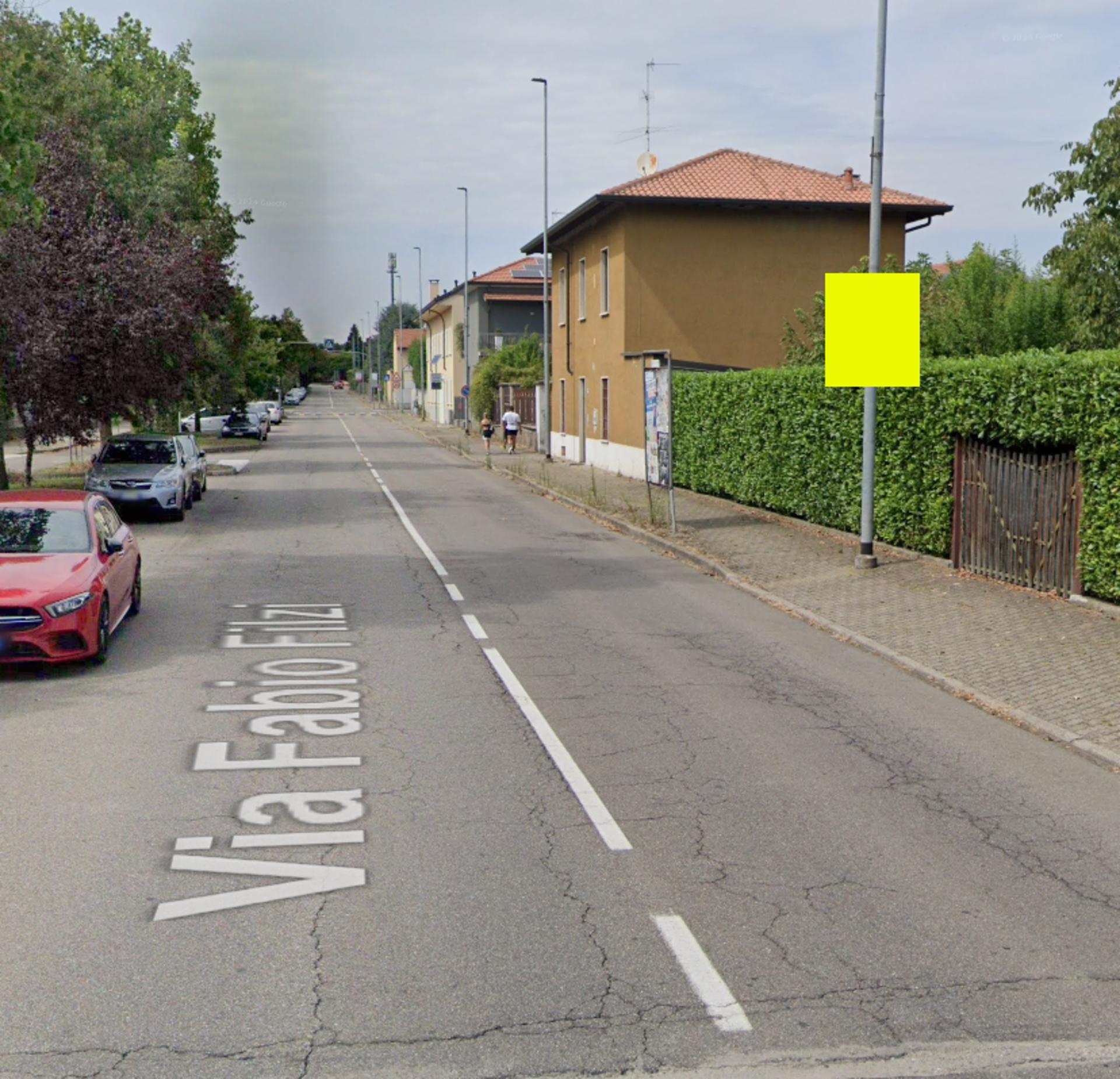 Impianto POLE MEDIA a Legnano, in zona Bar Olmina