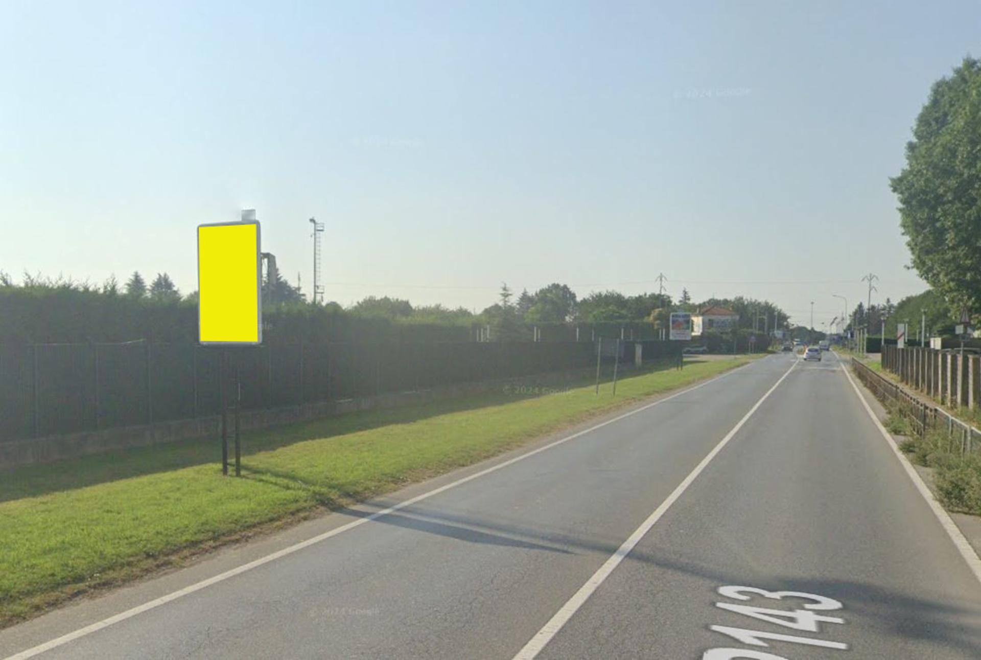 Impianto CARTELLONISTICA a Vinovo, in zona Shopping Center