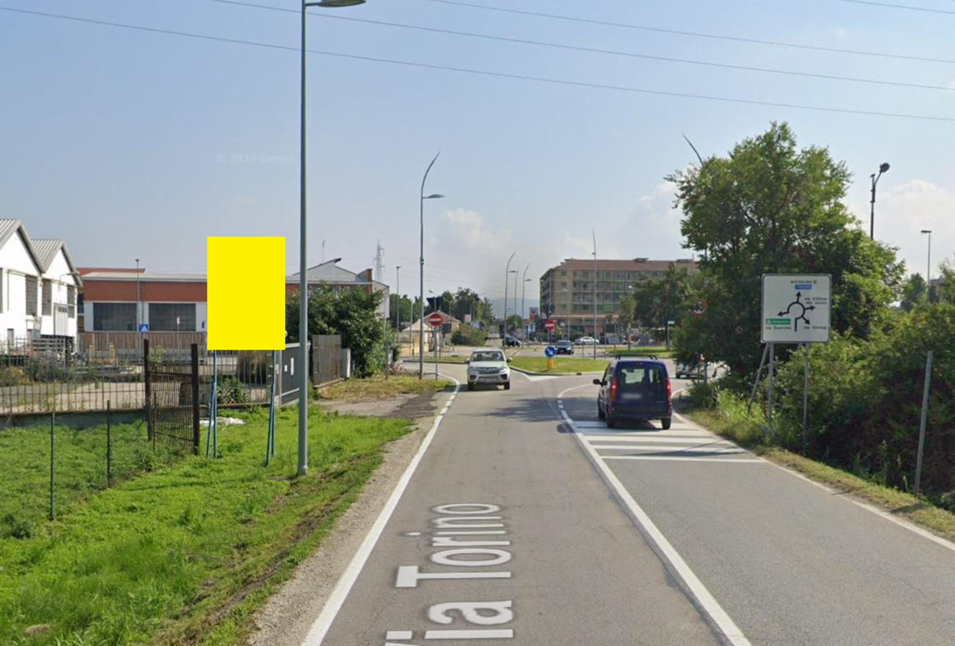 Impianto CARTELLONISTICA a Nichelino, in zona Eni