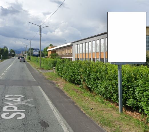 Impianto CARTELLONISTICA a Sandigliano, in zona Chiesa parrocchiale di Santa Maria Assunta