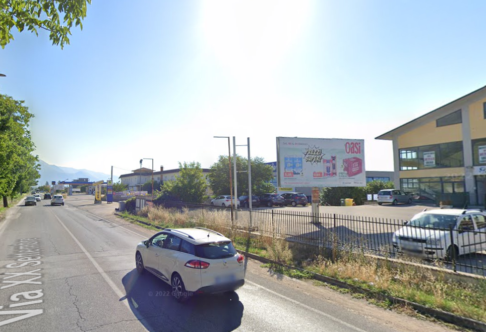 Impianto 6 X 3 a Avezzano, in zona Conad