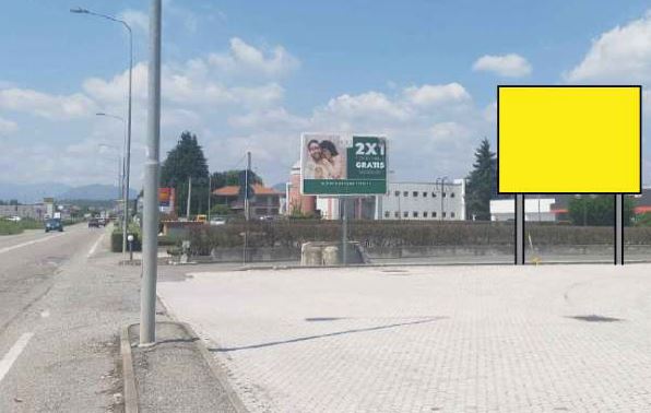 Impianto POSTER a Romagnano Sesia, in zona Penny Market