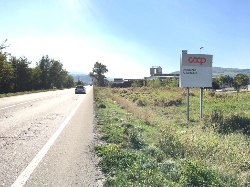 Impianto CARTELLONISTICA a Castellarano, in zona San Michele
