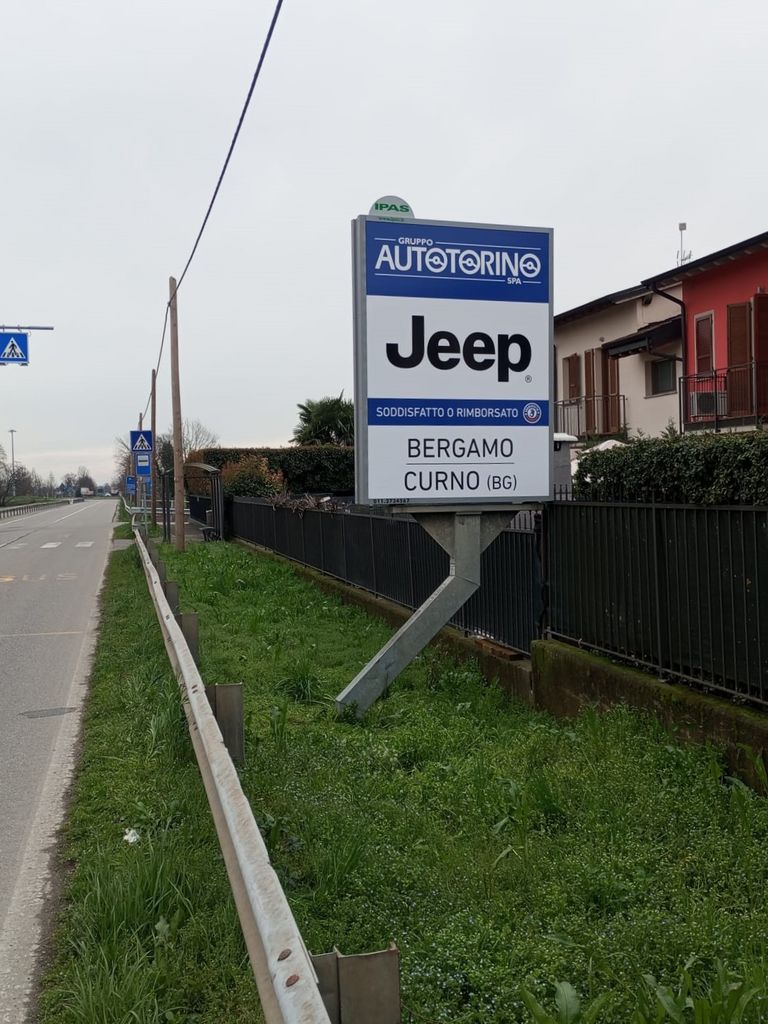 Impianto CARTELLONISTICA a Fontanella, in zona Chiesa di San Cassiano