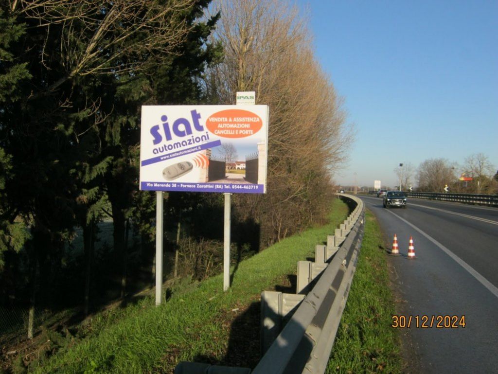 Impianto CARTELLONISTICA a Ravenna, in zona La Campaza
