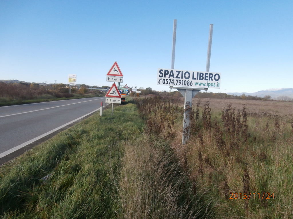 Impianto CARTELLONISTICA a Arezzo, in zona Garden City Bar