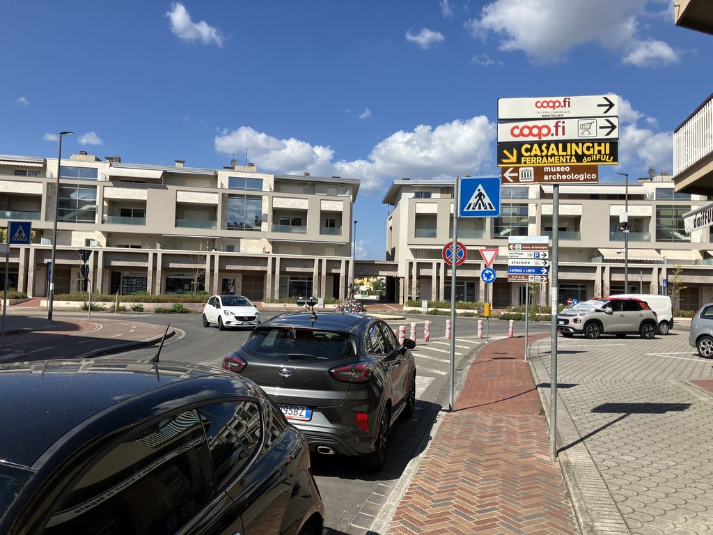 Impianto FRECCE / PREINSEGNE a Montelupo Fiorentino, in zona EuroSpin