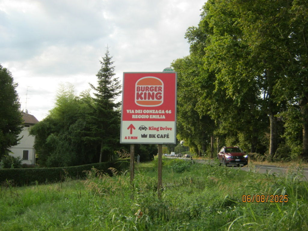 Impianto CARTELLONISTICA a Reggio nell'Emilia, in zona Palestra Comunale 