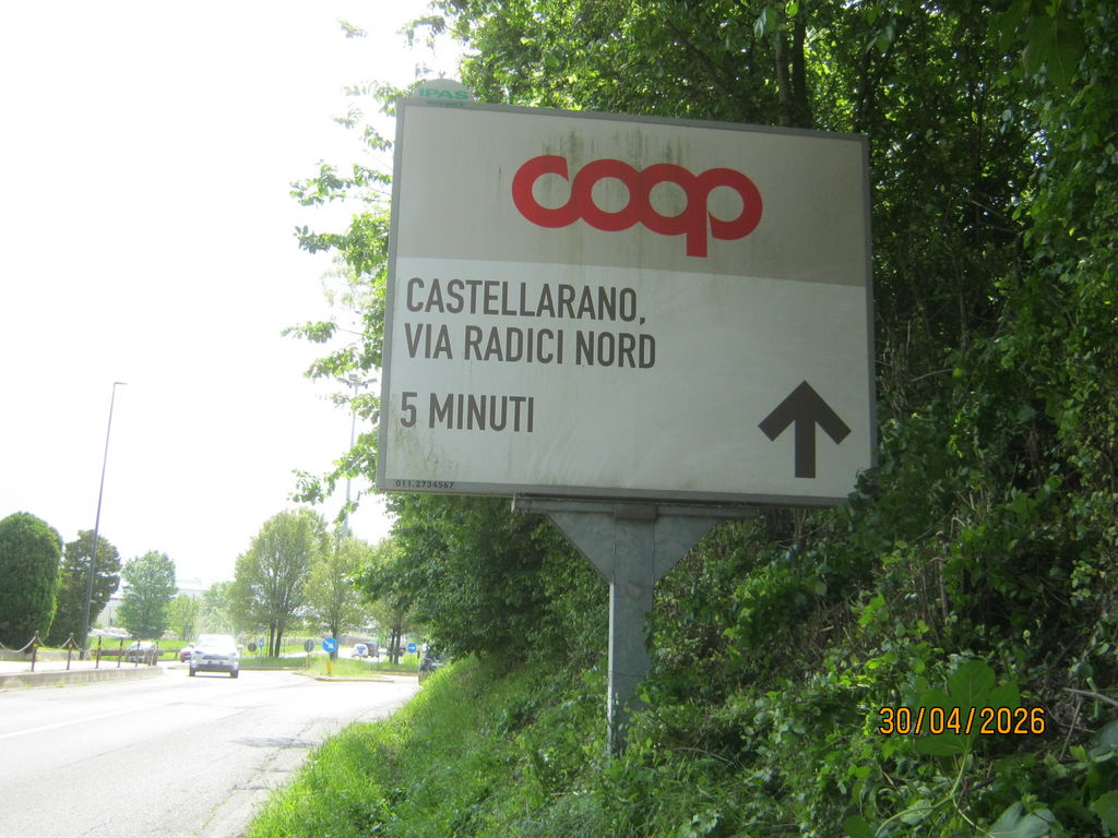 Impianto CARTELLONISTICA a Casalgrande, in zona Barricada Cafè estivo